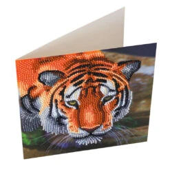Crystal Art Card Kit - Tiger -TOYS'N'TUCK SALE 114990 4a7b95b3 e13d 4fe3 8505 eeb22dcdf9a4