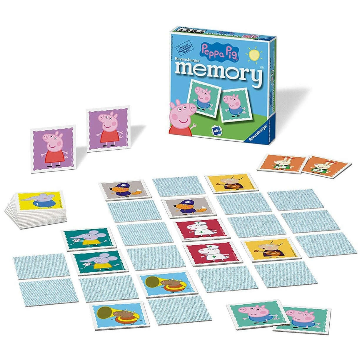 Ravensburger Mini Memory Game Peppa Pig 4 Ravensburger Mini Memory Game Peppa Pig - Image 2