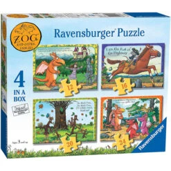 Ravensburger 4 Puzzles In A Box Zog And Other Stories