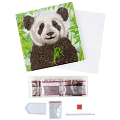 Crystal Art Card Kit - Baby Panda -TOYS'N'TUCK SALE 216700 09e04a55 d540 48a5 82c0 c693be17d661