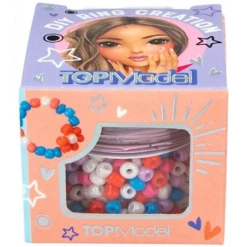 Top Model DIY Ring Creation - Blue/Coral/White/Lilac/Pink