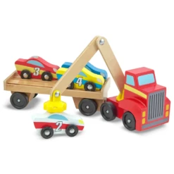 Melissa & Doug Magnetic Car Loader