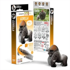 Eugy 3D Model 077 Gorilla