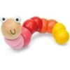 Wooden Jointed Worms (Pink,Red,Orange,Yellow) -TOYS'N'TUCK SALE 355130 73cfe87e 817d 40ba 9a5a d1380361815e