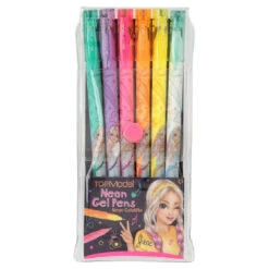 Top Model Neon Gel Pens Set