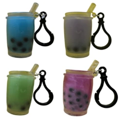 Squishy Bubble Tea Keyring