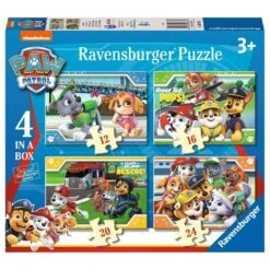 Ravensburger 4 Puzzles In A Box Paw Patrol Just Yelp For Help