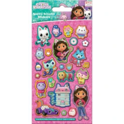 Sparkly Character Sticker Pack - Gabby's Dollhouse