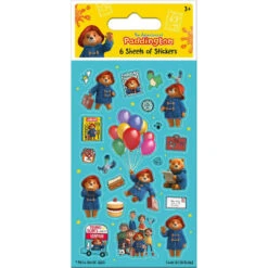 6 Sheet Sticker Pack - Paddington