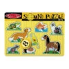 Melissa & Doug Wooden Sound Puzzle Pets