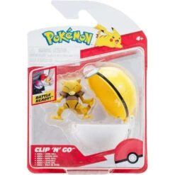 Pokemon Clip 'N' Go - Abra And Level Ball