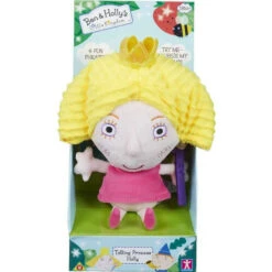 Ben & Holly 7 Inch Talking Princess Holly Plush
