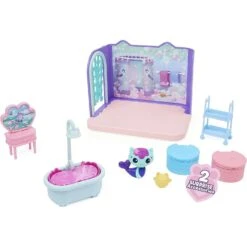 Gabby's Dollhouse - MerCat Primp & Pamper Bathroom -TOYS'N'TUCK SALE 408950 1300bcfb ff53 45cd b018 20fd7d481f20