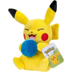 Pokemon 8 Inch Plush - Pikachu With Oran Berry -TOYS'N'TUCK SALE 410200 139cef6f 856b 4521 b2d0 ecb27675d27b