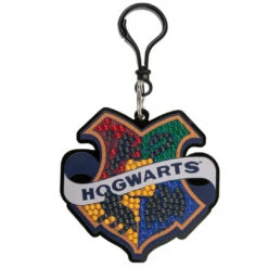 Crystal Art Bag Charms Harry Potter - Hogwarts Badge