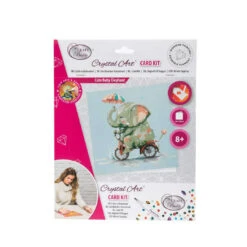 Crystal Art Card Kit - Cute Baby Elephant -TOYS'N'TUCK SALE 415870 c7f7e82a 9475 43c8 b2cb 3b7ca5e72978