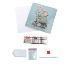 Crystal Art Card Kit - Cute Baby Elephant -TOYS'N'TUCK SALE 415870 f3587b74 e5e3 4edb af25 10d26c1b0a2b