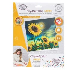 Crystal Art Card Kit - Soulful Sunflower -TOYS'N'TUCK SALE 423660 3cf7907a 3328 4d05 9866 7316d8411a79