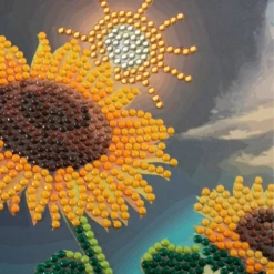 Crystal Art Card Kit - Soulful Sunflower -TOYS'N'TUCK SALE 423660 cc8a31fe b972 4a6d aa98 945423af8d5e