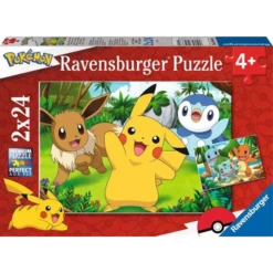Ravensburger 2 X 24pc Puzzles Pokemon