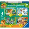 Ravensburger 4 Puzzles In A Box Jurassic World Explorers