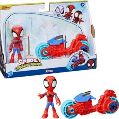 Spider-Man Marvel Spidey And His Amazing Friends Spidey & Motorcycle -TOYS'N'TUCK SALE 433630 62ff9585 4cad 424f 8c0c aa4ae8e73ddb