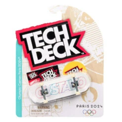 Tech Deck Single Pack 96mm Fingerboard - Gustavo (Paris 2024)