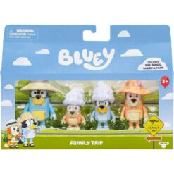 Bluey - Family Trip Figure Pack