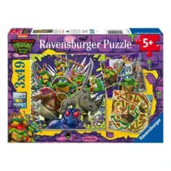 Ravensburger 3 X 49pc Puzzles Teenage Mutant Ninja Turtles