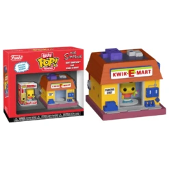 FUNKO Bitty Pop! Towns Bart Simpson And Kwik-E-Mart