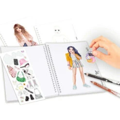 Depesche Top Model Pocket Colouring Book Christy & Miju -TOYS'N'TUCK SALE 450210 46506225 4752 4fc6 87ef 8e7e32a20fe6