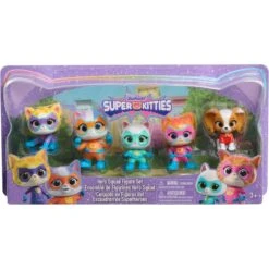 Disney Junior SuperKitties Hero Squad Figure Set