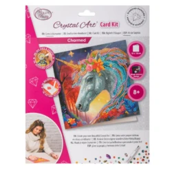 Crystal Art Card Kit - Charmed -TOYS'N'TUCK SALE 482900 05f68378 cb6f 4656 8302 98daee688fad