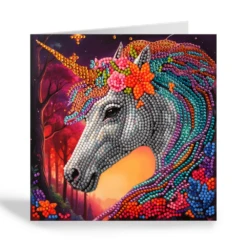 Crystal Art Card Kit - Charmed