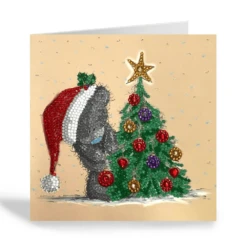 Crystal Art Me To You Festive Card Kit - Season Sparkle
