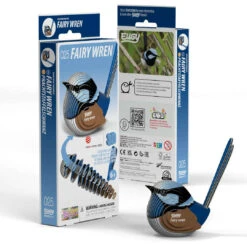 Eugy 3D Model 025 Fairy Wren