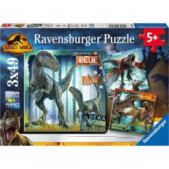 Ravensburger 3 X 49pc Puzzles Jurassic World Dominion
