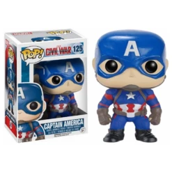 FUNKO Pop! Vinyl - Captain America Civil War - Captain America 125