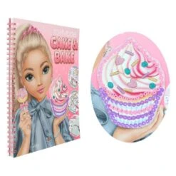 Depesche Top Model Cake & Bake Colouring Book With Sequins -TOYS'N'TUCK SALE 503800 211c8d06 049f 4c16 955e 4a71f39ec9e1
