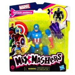 Marvel Mix Mashers Captain America Action Figure