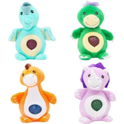 Dino Plush Belly Poppers