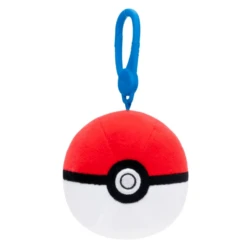 Pokemon 3.5 Inch Clip On Plush - Pokeball