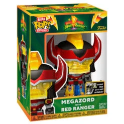 Power Rangers Bitty Pop! Bitty Bot Megazord With Red Ranger