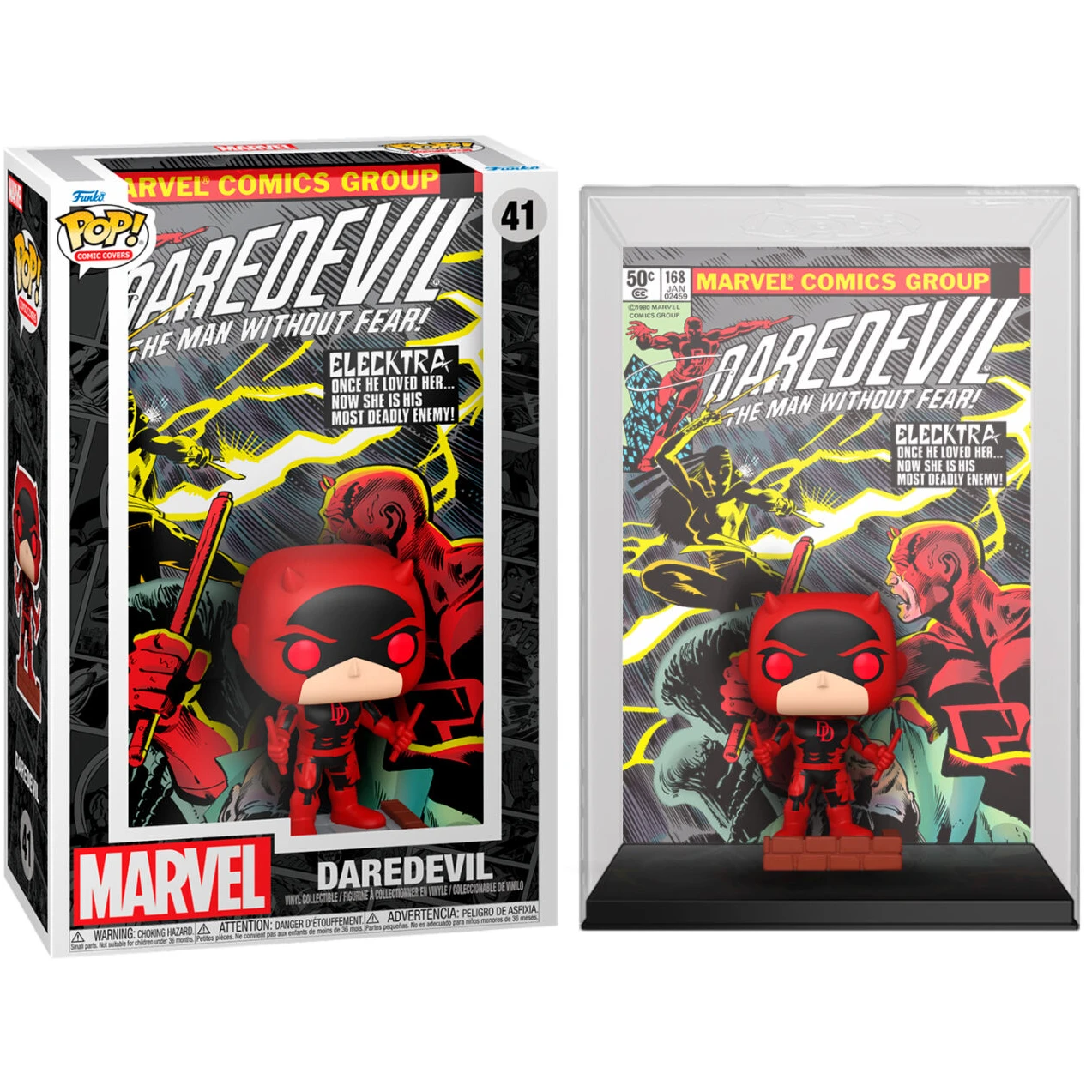 Pop! Vinyl - Marvel Comic Covers - Daredevil 41 3 Pop! Vinyl - Marvel Comic Covers - Daredevil 41