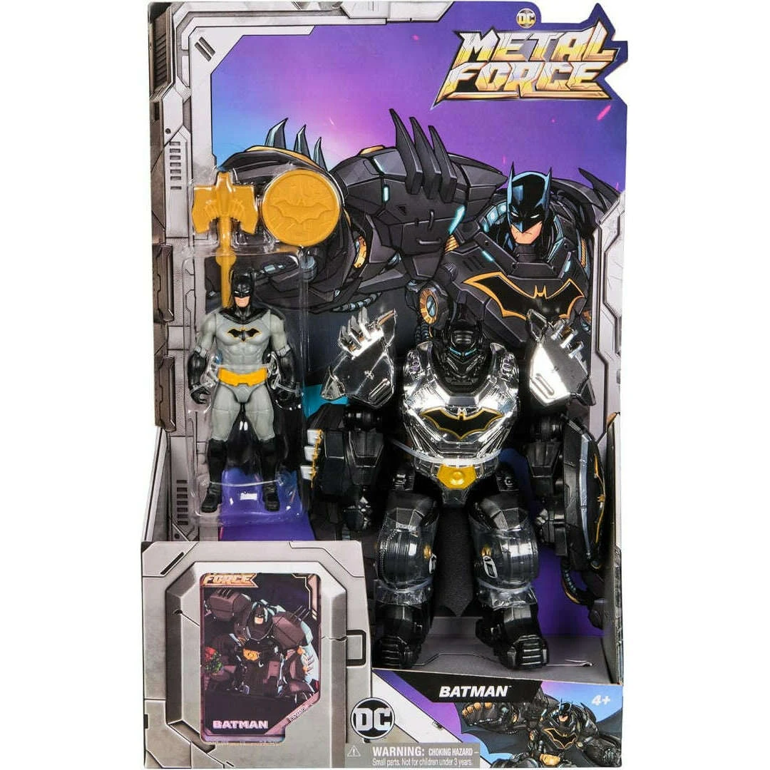 DC Metal Force Batman With Armour 3 DC Metal Force Batman With Armour