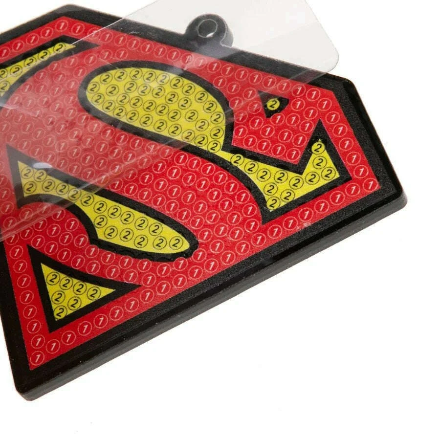 Crystal Art Bag Charms DC - Superman Logo 5 Crystal Art Bag Charms DC - Superman Logo - Image 3
