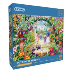 Gibsons 500 Piece Puzzle Botanical Blooms