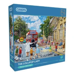 Gibsons 1000 Piece Puzzle The Lollipop Lady