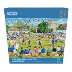 Gibsons 1000 Piece Puzzle Around The Maypole -TOYS'N'TUCK SALE 534060 9a0c4b80 8c1e 4b04 9589 42e2bc0bf4cd