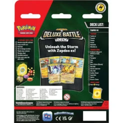 Pokemon TCG Deluxe Battle Deck Zapdos EX -TOYS'N'TUCK SALE 542480 fe81e2b2 59a4 445c bd32 4adf99bcac8a